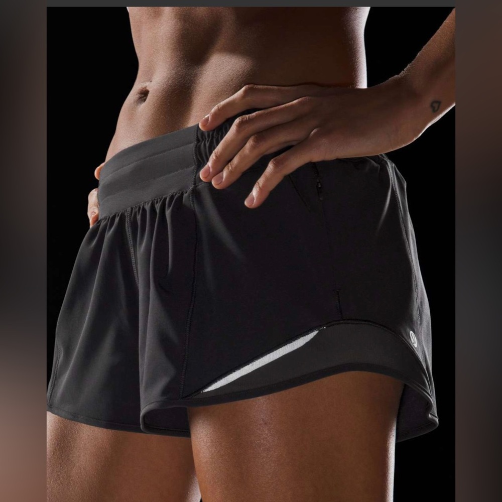 Lululemon Hotty Hot Low-Rise Lined Short 2.5” Size 0